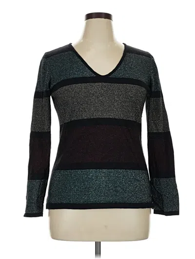 Pre-owned Venus Pullover Sweater In Teal
