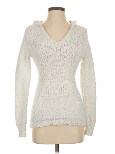 Pre-owned Venus Pullover Sweater In White