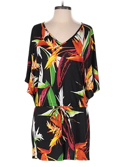 Pre-owned Venus Romper In Black