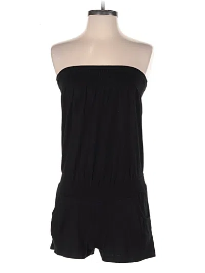 Pre-owned Venus Romper In Black