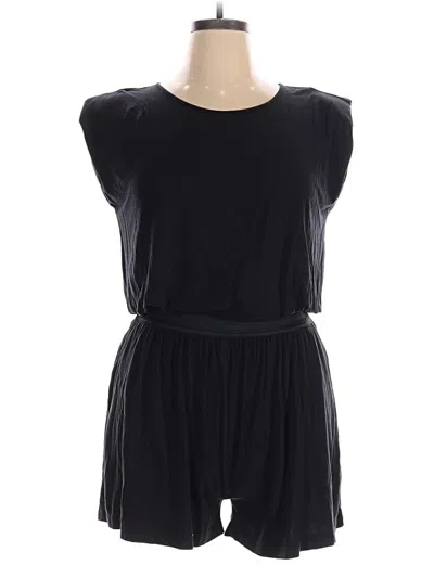 Pre-owned Venus Romper In Black