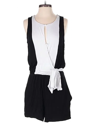 Pre-owned Venus Romper In Black