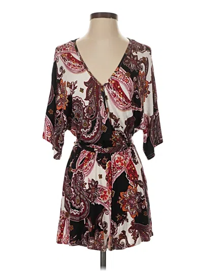 Pre-owned Venus Romper In Brown