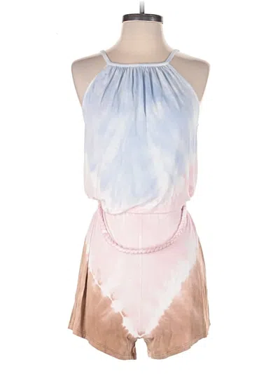 Pre-owned Venus Romper In Pink