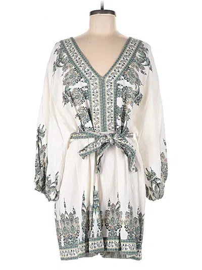 Pre-owned Venus Romper In White