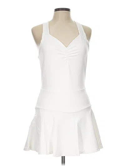 Pre-owned Venus Romper In White