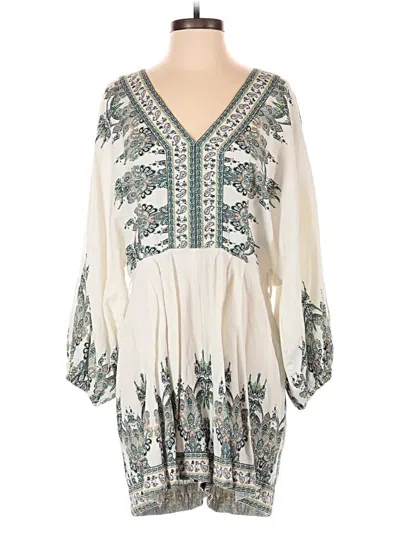 Pre-owned Venus Romper In White