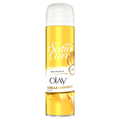 Venus Satin Care Olay Vanilla Cashmere Shave Gel 200ml In White