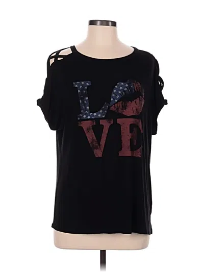 Pre-owned Venus Short Sleeve T-shirt In Black