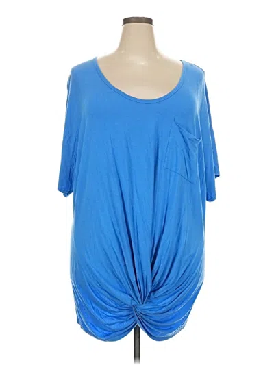 Pre-owned Venus Short Sleeve T-shirt In Blue