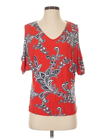 Pre-owned Venus Short Sleeve T-shirt In Red