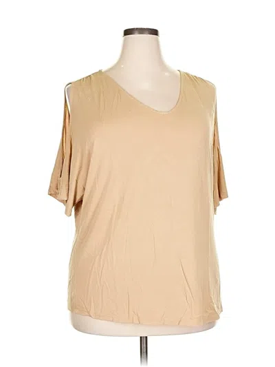 Pre-owned Venus Short Sleeve T-shirt In Tan