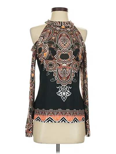 Pre-owned Venus Sleeveless Blouse In Black