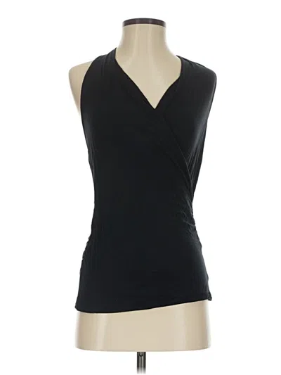 Pre-owned Venus Sleeveless Blouse In Black