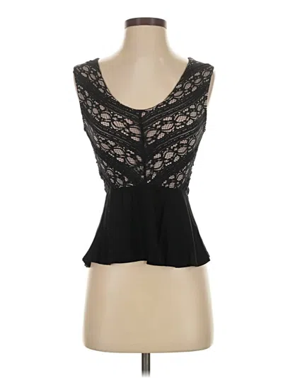 Pre-owned Venus Sleeveless Blouse In Black