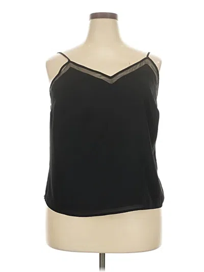 Pre-owned Venus Sleeveless Blouse In Black