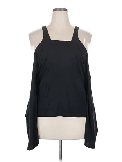 Pre-owned Venus Sleeveless Blouse In Black