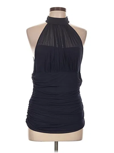 Pre-owned Venus Sleeveless Blouse In Black