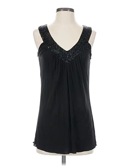 Pre-owned Venus Sleeveless Blouse In Black