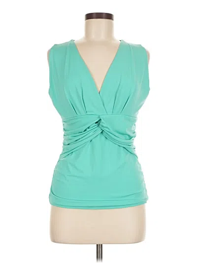 Pre-owned Venus Sleeveless Blouse In Blue
