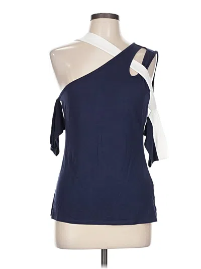 Pre-owned Venus Sleeveless Blouse In Blue