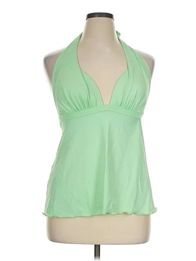 Pre-owned Venus Sleeveless Blouse In Green