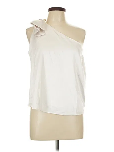 Pre-owned Venus Sleeveless Blouse In Ivory