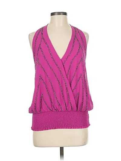 Pre-owned Venus Sleeveless Blouse In Pink
