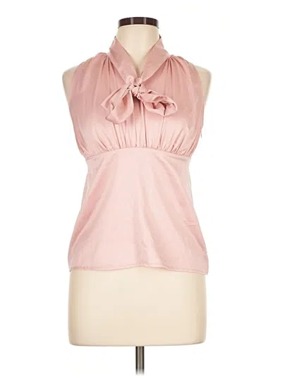 Pre-owned Venus Sleeveless Blouse In Pink