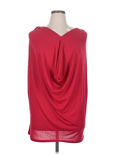 Pre-owned Venus Sleeveless Blouse In Red