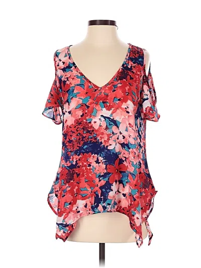 Pre-owned Venus Sleeveless Blouse In Red