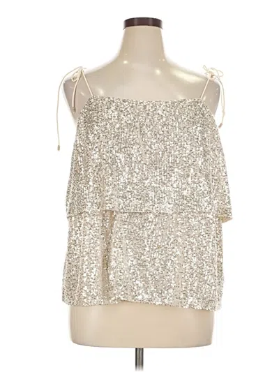 Pre-owned Venus Sleeveless Blouse In Silver