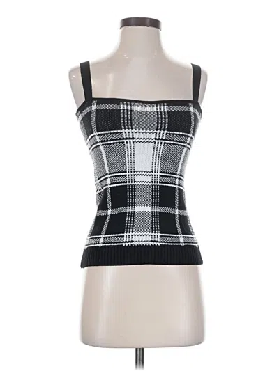 Pre-owned Venus Sleeveless Top Black Square Neckline Tops