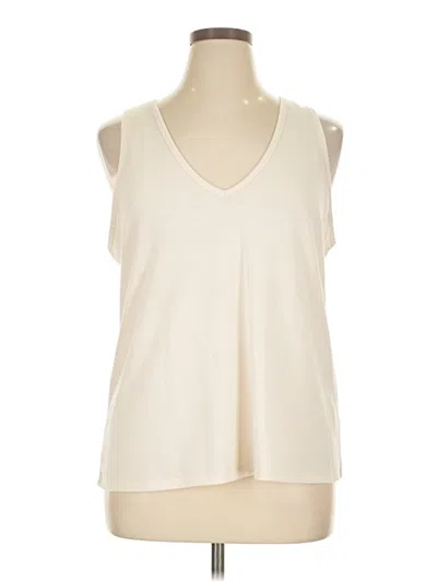Pre-owned Venus Sleeveless T-shirt In White