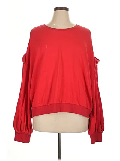 Pre-owned Venus Sweatshirt In Red