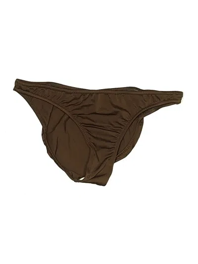Pre-owned Venus Swimsuit Bottoms In Brown
