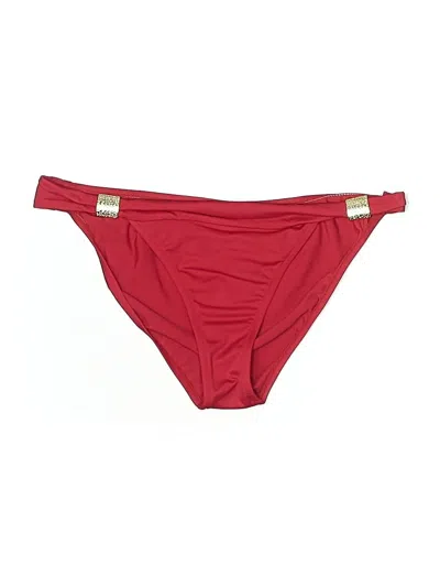 Pre-owned Venus Swimsuit Bottoms In Burgundy