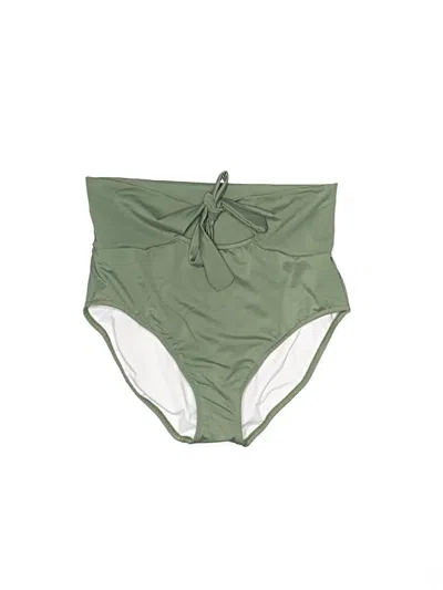 Pre-owned Venus Swimsuit Bottoms In Green