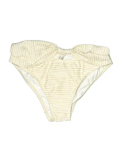 Pre-owned Venus Swimsuit Bottoms In White