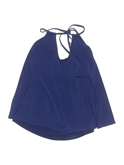 Pre-owned Venus Swimsuit Top Blue Swimwear