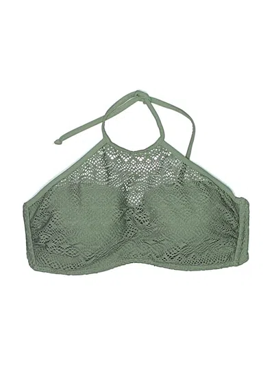 Pre-owned Venus Swimsuit Top Green Swimwear