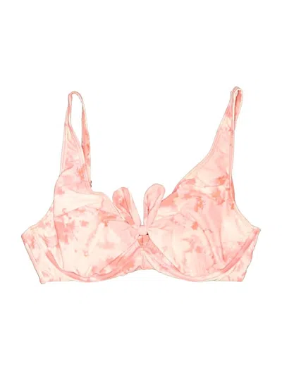 Pre-owned Venus Swimsuit Top Pink Swimwear