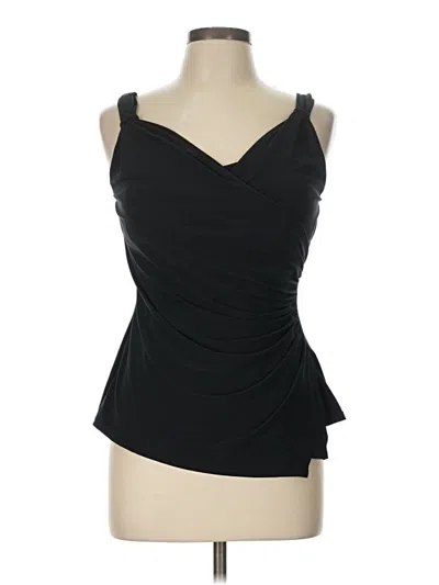 Pre-owned Venus Tank Top Black Strapless Neckline Tops