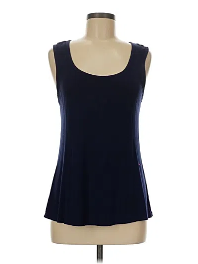 Pre-owned Venus Tank Top Blue Strapless Neckline Tops