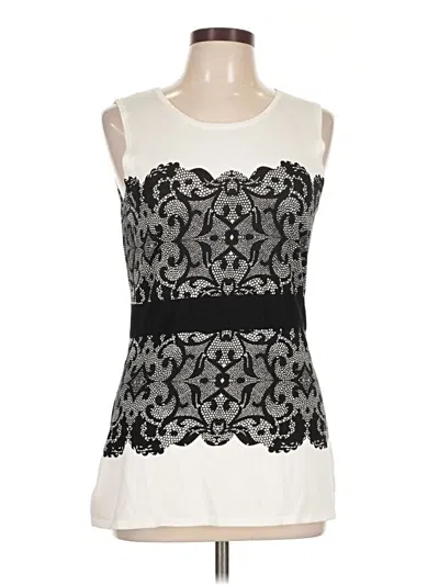 Pre-owned Venus Tank Top Ivory Strapless Neckline Tops