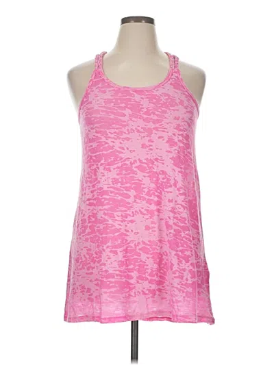Pre-owned Venus Tank Top Pink Halter Neckline Tops