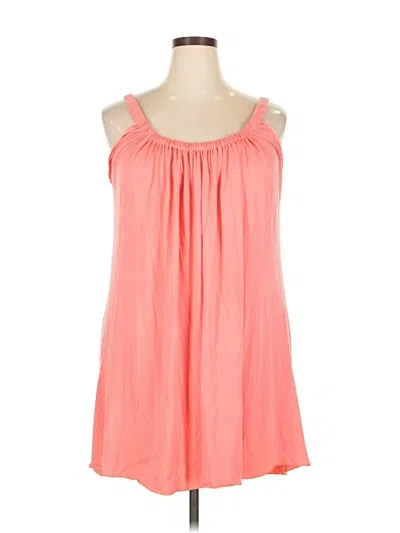 Pre-owned Venus Tank Top Pink Strapless Neckline Tops