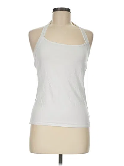Pre-owned Venus Tank Top White Halter Neckline Tops