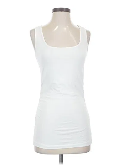 Pre-owned Venus Tank Top White Strapless Neckline Tops