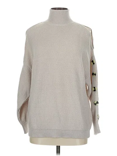 Pre-owned Venus Turtleneck Sweater In Brown